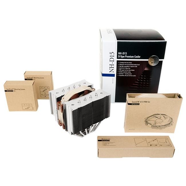 Noctua NH-D15 örgjörvakæling AMD/Intel, 6 ára ábyrgð - image 4 [dd635b7850]