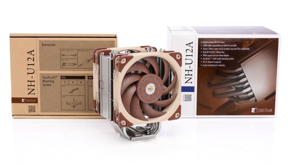 Noctua NH-U12A örgjörvakæling AMD/Intel, 6 ára ábyrgð - image 4 [f662b7b70b]