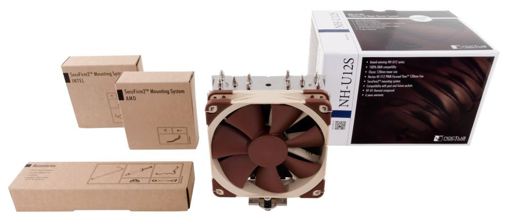 Noctua NH-U12S örgjörvakæling AMD/Intel, 6 ára ábyrgð - image 4 [73990e2f74]