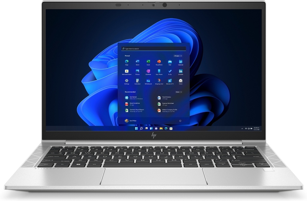 HP EliteBook 830 G8 fartölva 13,3" FHD i7-1185G7 16/512GB W11P, Silfur - image 2 [ec1cf2adc5]
