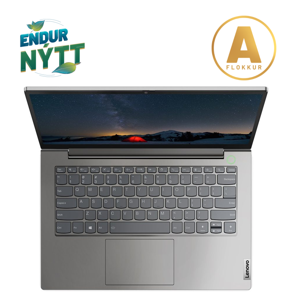 Lenovo ThinkBook 14 G3 fartölva 14" FHD R5-5600U 16/256GB W11P, endurnýtt - image 4 [a08d65d090]