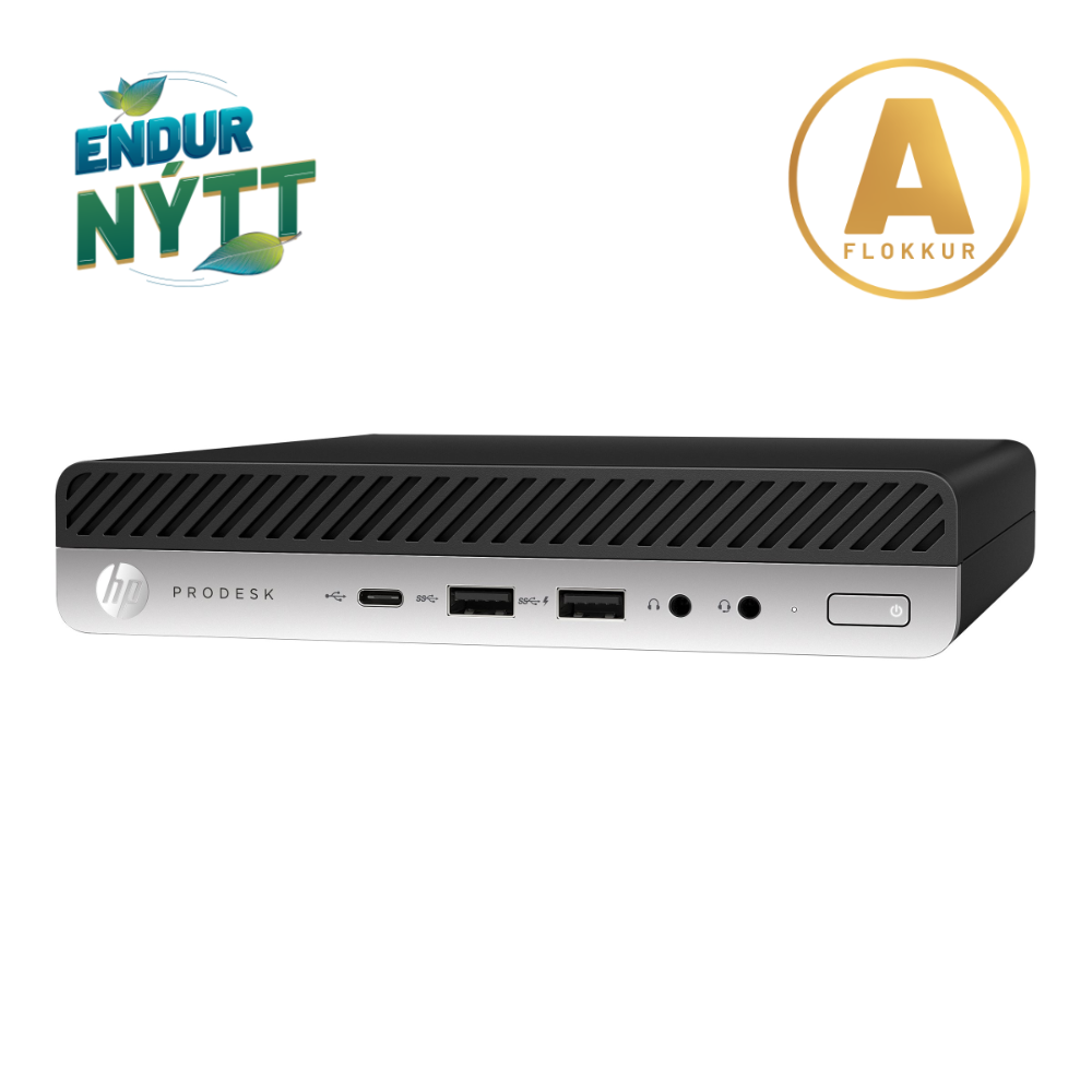 HP ProDesk 600 G4 Mini smátölva i5-8500T 8/256GB W11P, endurnýtt - image 3 [004fee63b4]