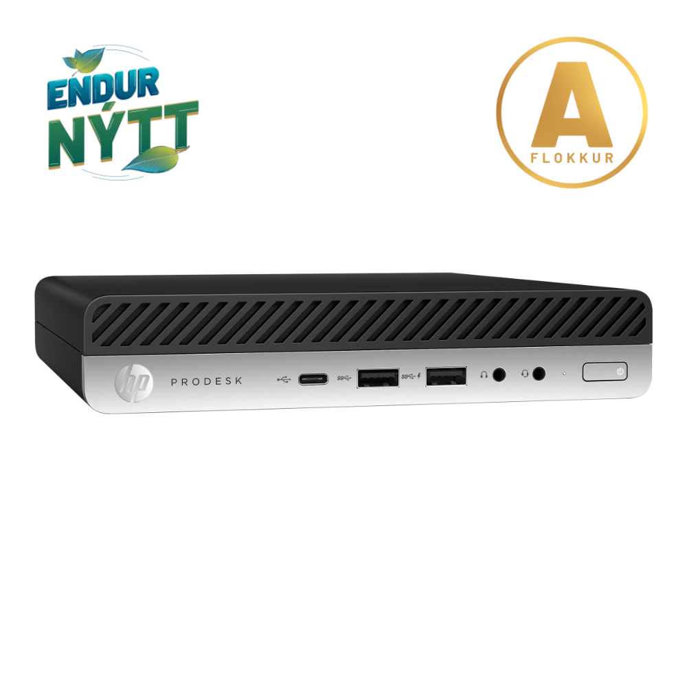 HP ProDesk 600 G4 Mini smátölva i5-8500T 8/256GB W11P, endurnýtt - image 6 [fba1a0aa2d]