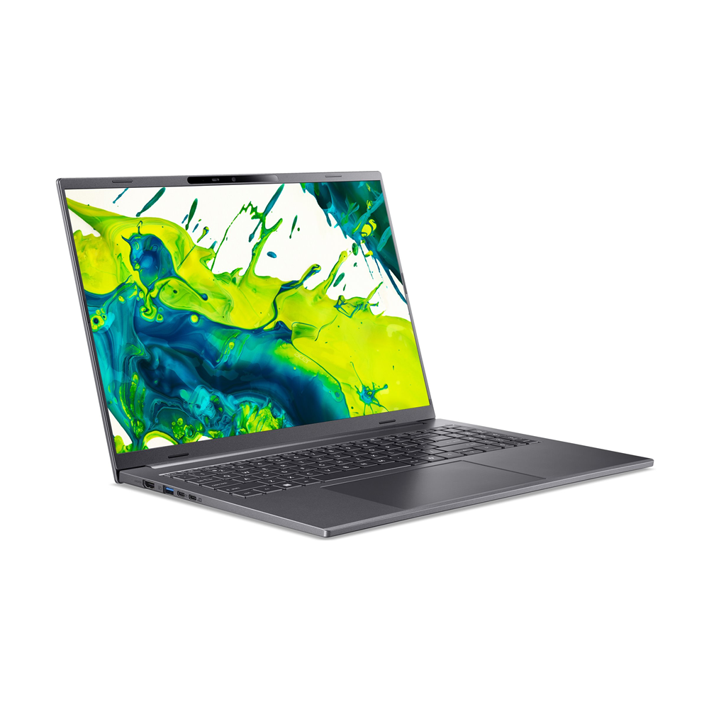 Acer Aspire 16 AI+ fartölva 16" FHD+120 Ryzen AI-5-330 16/512GB W11, nps, Stál grá - image 2 [ff96e99bf6]