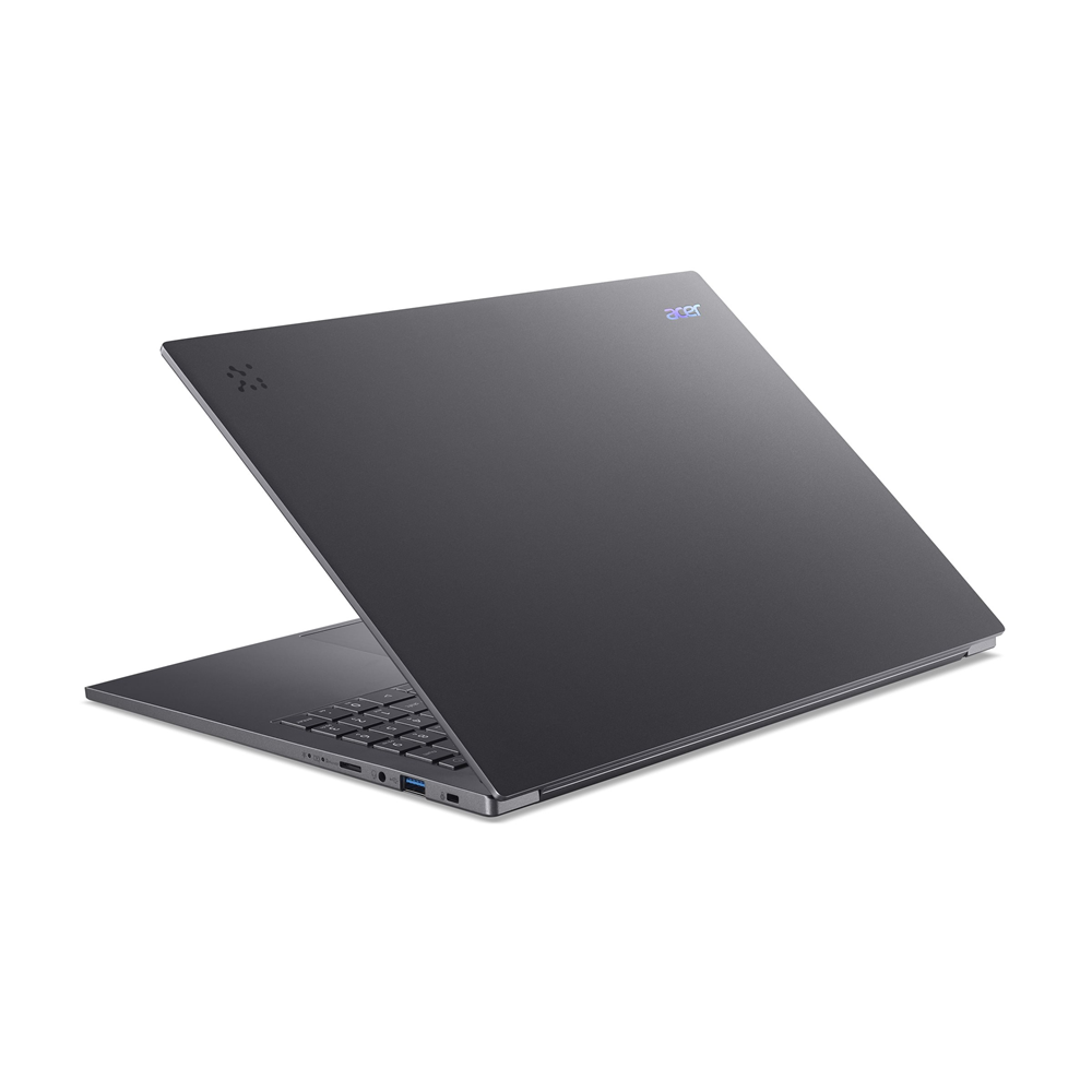 Acer Aspire 16 AI+ fartölva 16" FHD+120 Ryzen AI-5-330 16/512GB W11, nps, Stál grá - image 4 [981d955d05]