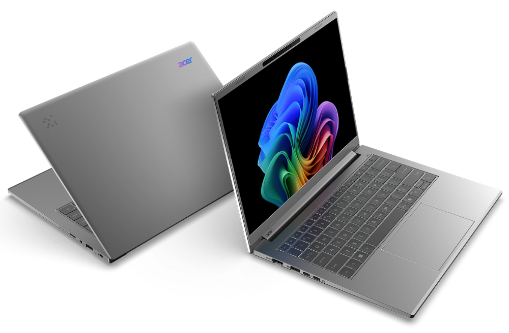 Acer Aspire 14 AI+ fartölva, 14" OLED FHD+ Ryzen AI-5-340 16GB 1TB W11, Stál grá - image 4 [a458fd3ebf]