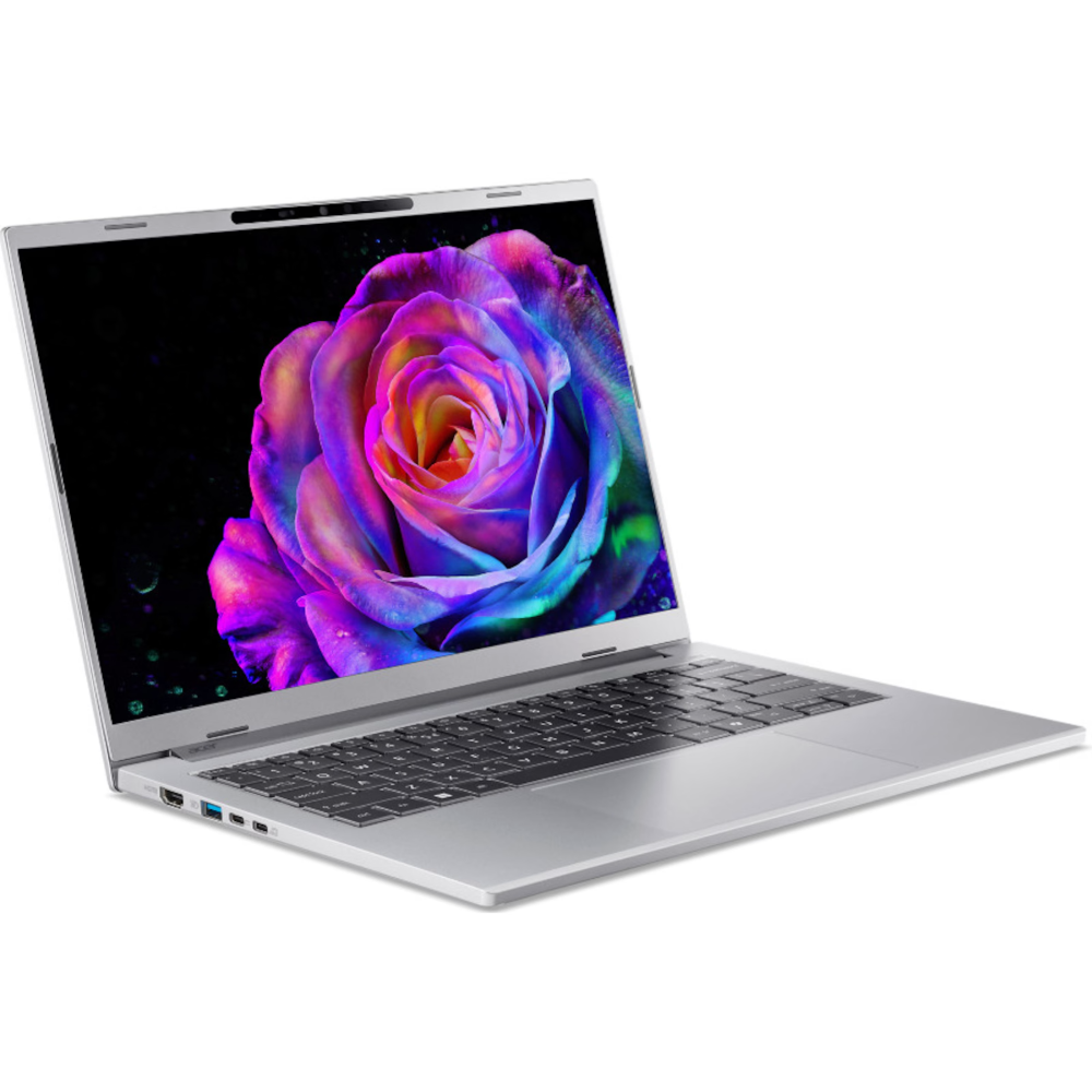 Acer Aspire 14 AI+ fartölva, 14" OLED FHD+120 Ryzen AI-5-330 16/512GB W11, Stál grá - image 4 [517be6bd12]