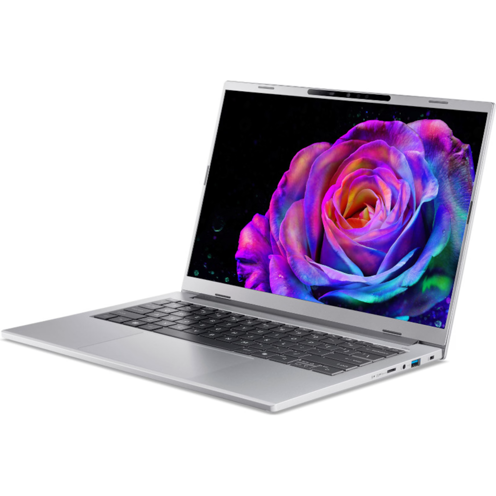 Acer Aspire 14 AI+ fartölva, 14" OLED FHD+120 Ryzen AI-5-330 16/512GB W11, Stál grá - image 6 [9d826f26ae]