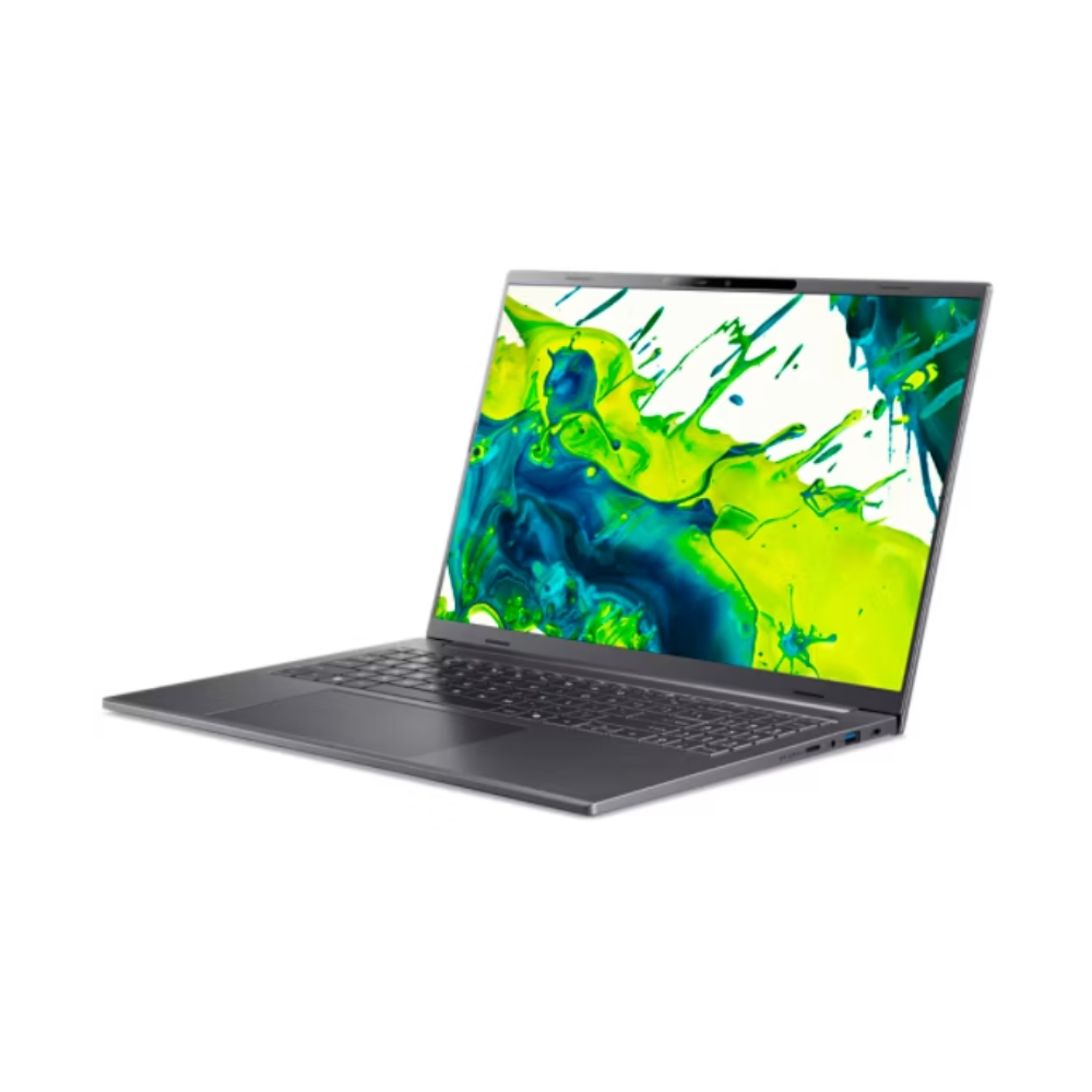 Acer Aspire 16 AI+ fartölva, 16" OLED FHD+120 Ryzen AI-7-345 16/512GB W11, nps, Stál grá - image 7 [cfe7d85466]
