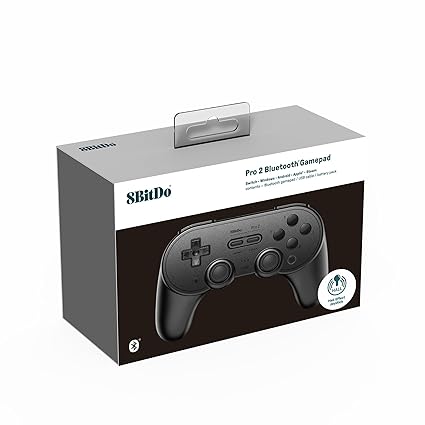 8BitDo Pro 2 þráðlaus Bluetooth Hall-Effect stýripinni fyrir Switch 2, Svartur - image 9 [dcf454592c]