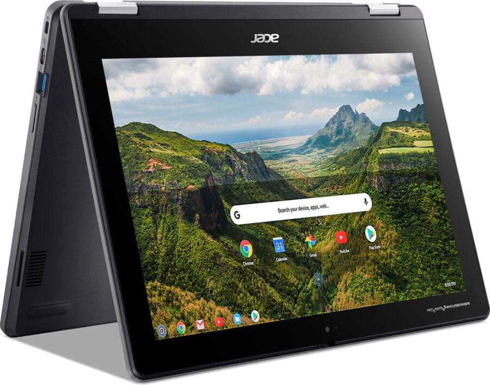 Acer Chromebook Spin 512 R856T-TCO-C162 fartölva, 12" HD+ Touch Intel N100 8/64GB, ísl. lykl., Svört - image 2 [ea15ab0df3]