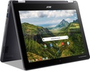Acer Chromebook Spin 512 R856T-TCO-C162 fartölva, 12" HD+ Touch Intel N100 8/64GB, ísl. lykl., Svört - image 2 [ea15ab0df3]