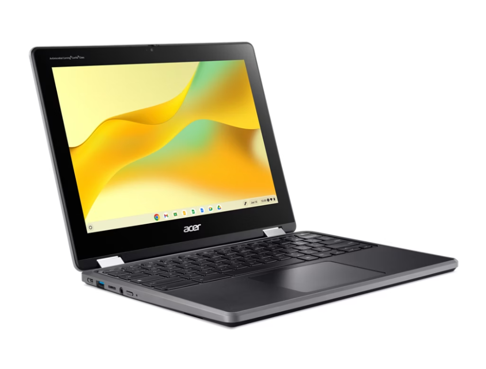 Acer Chromebook Spin 512 R856T-TCO-C162 fartölva, 12" HD+ Touch Intel N100 8/64GB, ísl. lykl., Svört - image 3 [16688d265d]