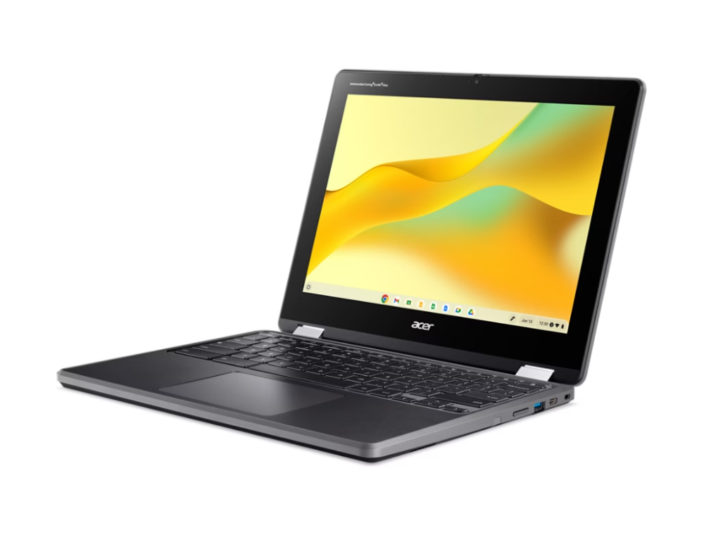 Acer Chromebook Spin 512 R856T-TCO-C162 fartölva, 12" HD+ Touch Intel N100 8/64GB, ísl. lykl., Svört - image 4 [d566de0b6d]