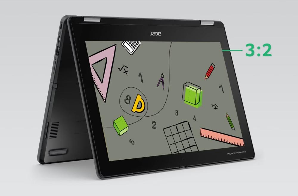 Acer Chromebook Spin 512 R856T-TCO-C162 fartölva, 12" HD+ Touch Intel N100 8/64GB, ísl. lykl., Svört - image 11 [da052204a0]