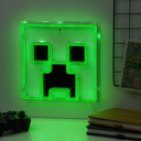 Minecraft Creeper Neon LED ljósaskilti á vegg - image 7 [b19b68586d]