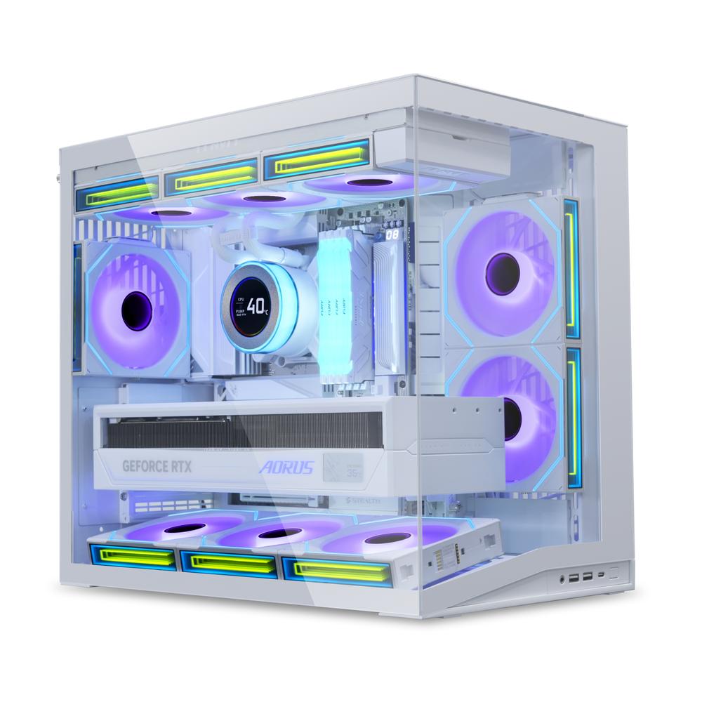 Lian-Li O11 V2 Dynamic Mini turnkassi, hvítur - image 4 [6cc4ce9953]