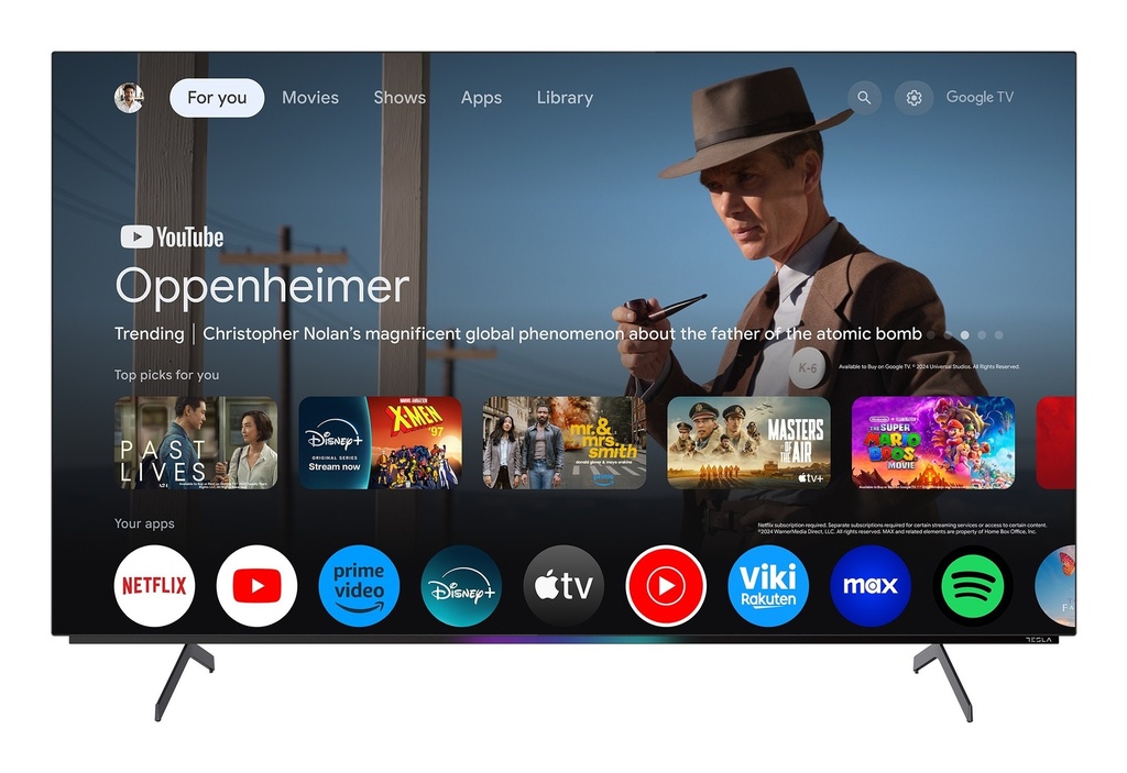 Tesla 55" OLED 120Hz 4K Dolby Vision Google TV snjallsjónvarp - image 2 [bae703f22b]