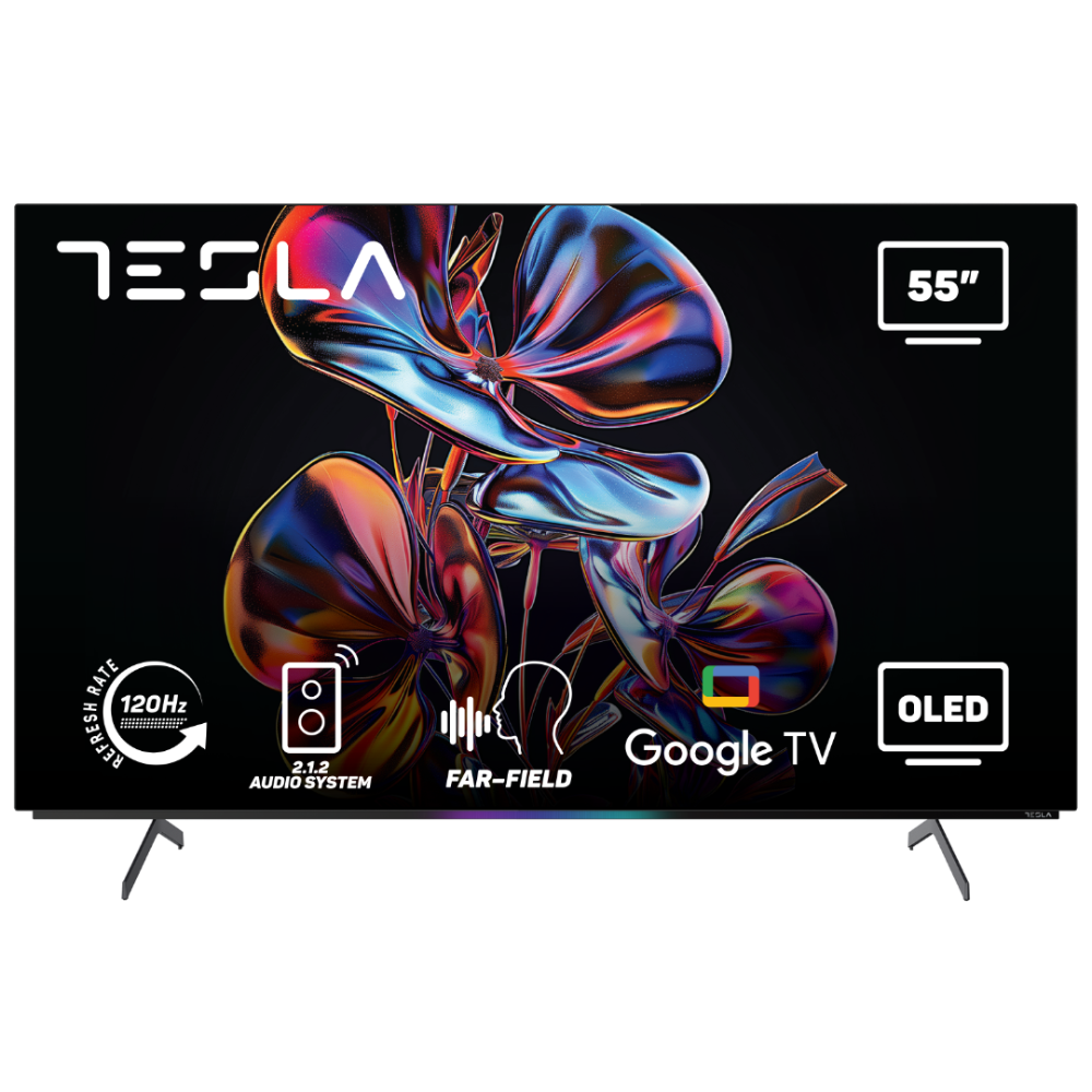 Tesla 55" OLED 120Hz 4K Dolby Vision Google TV snjallsjónvarp - image 14 [bf74bac913]