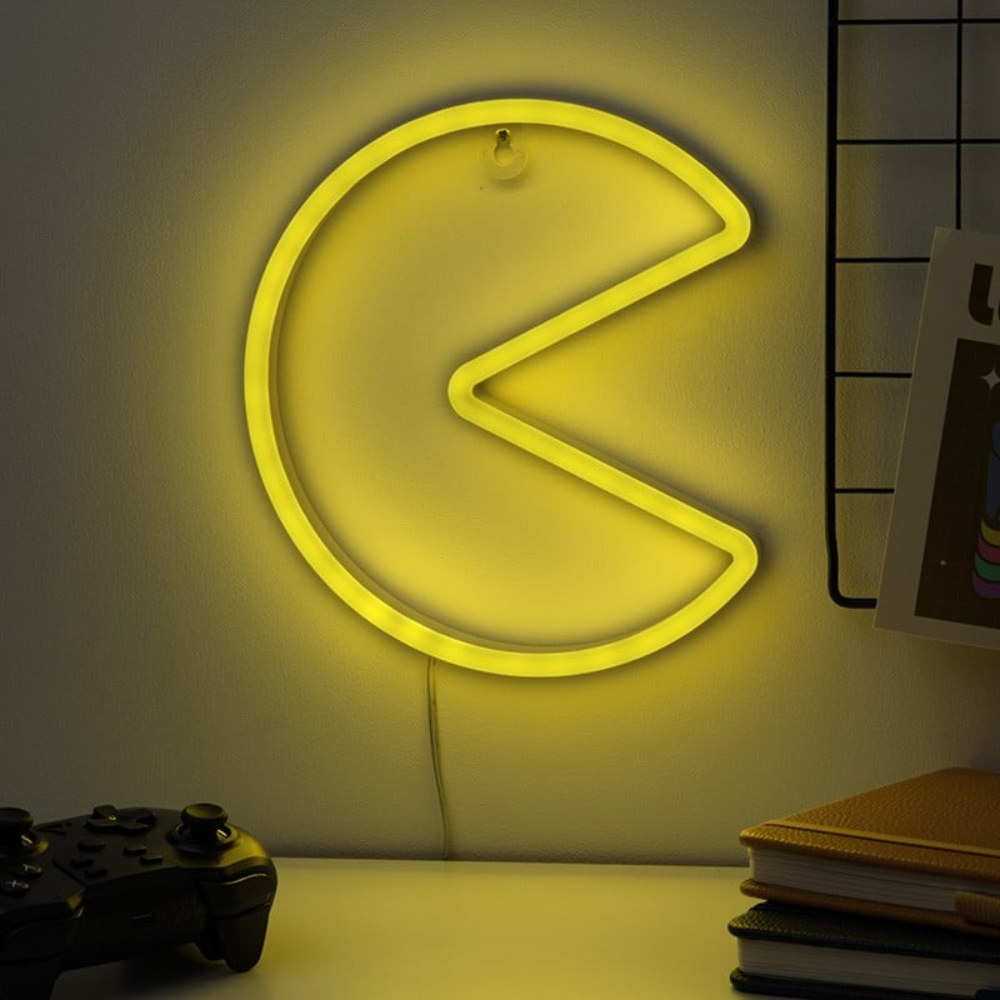 Pac-Man Neon LED ljósaskilti á vegg - image 7 [803800ff03]