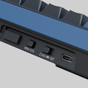 Ducky OK-M Compact TKL RGB þráðlaust multi-device lyklaborð, KTT Baby Tactile svissar, íslenskt, svart - image 2 [a0447c3cdf]