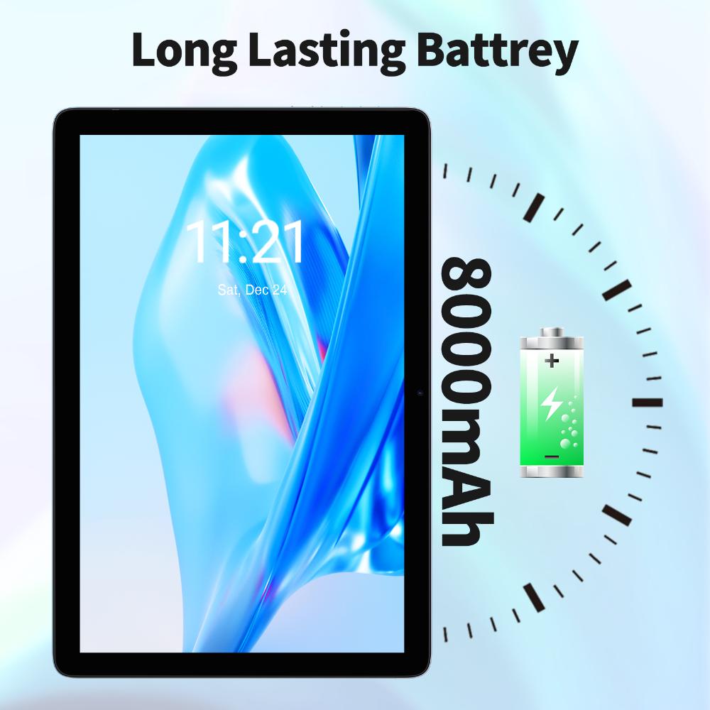 Pritom TronPad P30H 10" HD+ 8-kjarna 4/128GB Android 15 spjaldtölva, Grá - image 9 [54b505940d]
