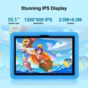 Pritom Kid Tab P30HK 10" HD+ 8-kjarna 4/128GB Android 15 spjaldtölva með bumper, Blá - image 2 [929eaefbf8]