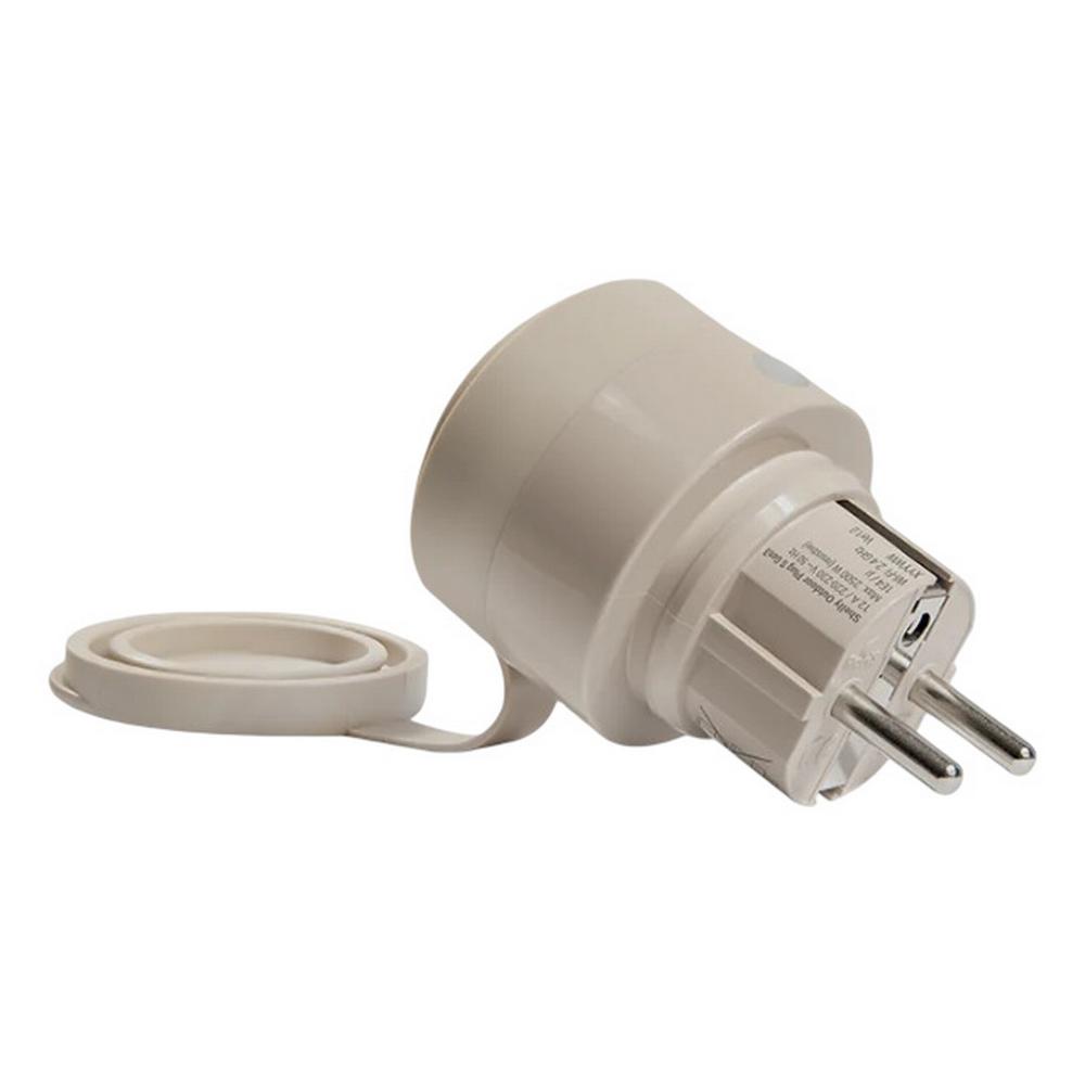 Shelly Plug S Matter Wi-Fi 12A Gen3 IP44 snjallinnstunga, hvít - image 2 [1b21be2e71]