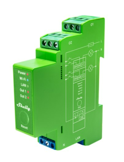Shelly Pro Dimmer 2PM DIN-Rail WLAN LAN BT - image 2 [d055dec772]