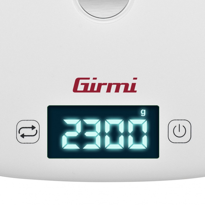 Girmi rafræn 1Gr/5Kg eldhúsvigt, hvít - image 5 [d6c87d1bc5]