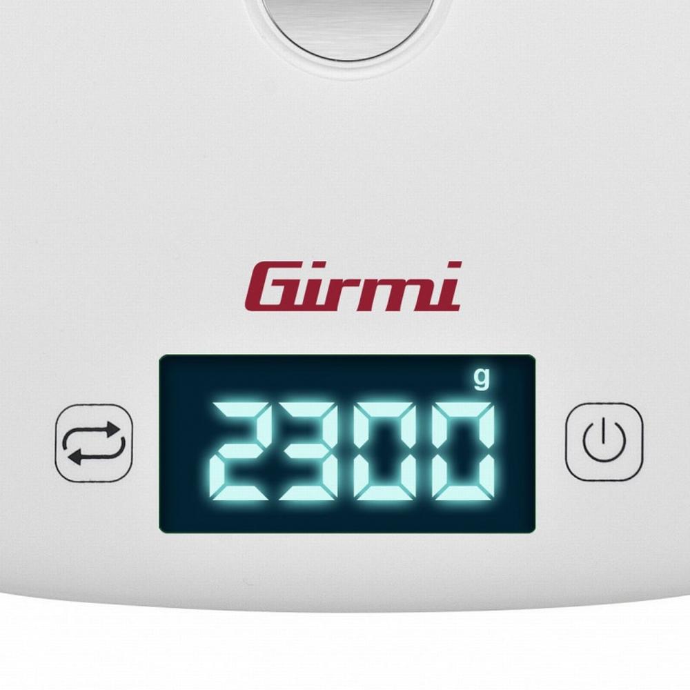 Girmi rafræn 1Gr/5Kg eldhúsvigt, hvít - image 6 [0942ed0c47]