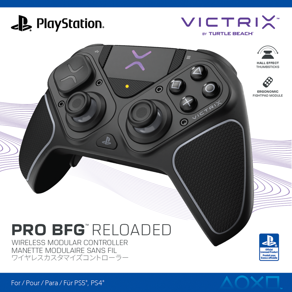 Turtle Beach Victrix Pro BFG Reloaded Hall-Effect stýripinni fyrir PS5/PC, svartur - image 20 [96af0e5bcb]