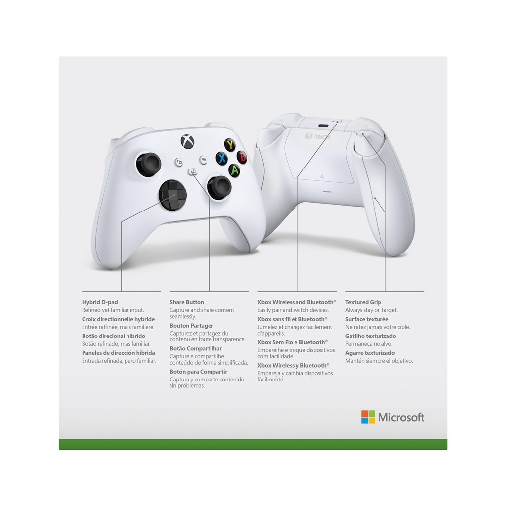 Microsoft Xbox Series S/X þráðlaus stýripinni, Hvítur - image 5 [1359214fe6]