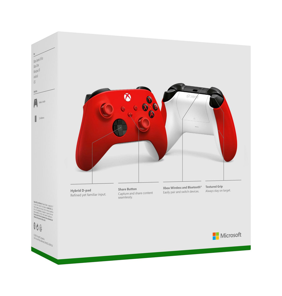 Microsoft Xbox Series S/X þráðlaus stýripinni, Rauður - image 9 [1d7339b008]
