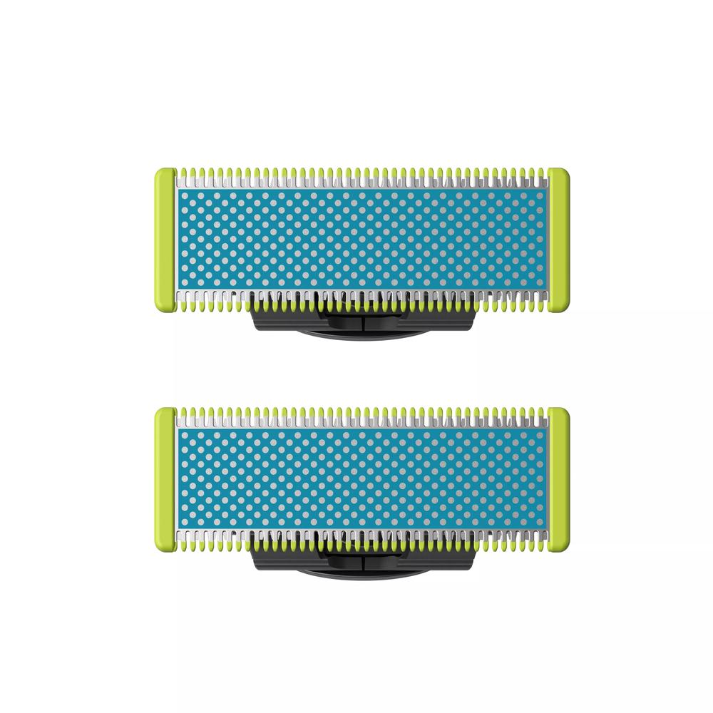 Philips OneBlade blá rakvélarblöð fyrir QP2824/10, 2stk - image 2 [180a1c372a]