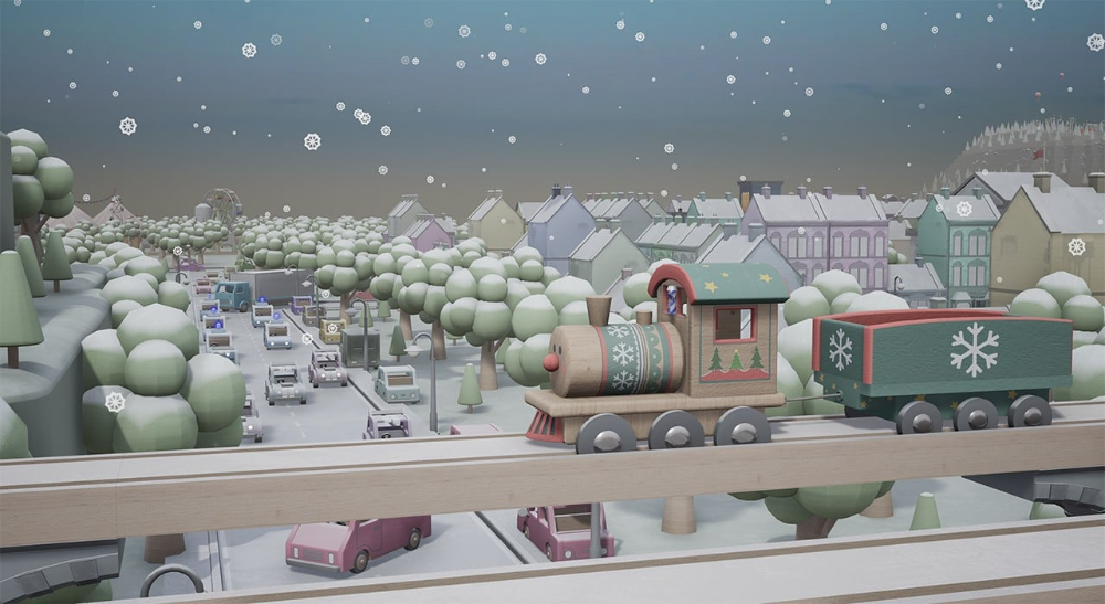 Maxx Tech Tracks Winter Wonderland jólapakki fyrir Nintendo Switch leikjatölvur - image 9 [c692ec38d6]
