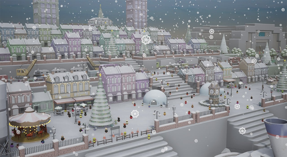 Maxx Tech Tracks Winter Wonderland jólapakki fyrir Nintendo Switch leikjatölvur - image 10 [7cc326f511]