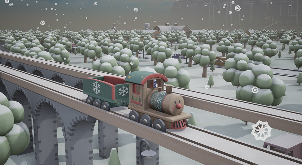 Maxx Tech Tracks Winter Wonderland jólapakki fyrir Nintendo Switch leikjatölvur - image 11 [6dc15b239b]