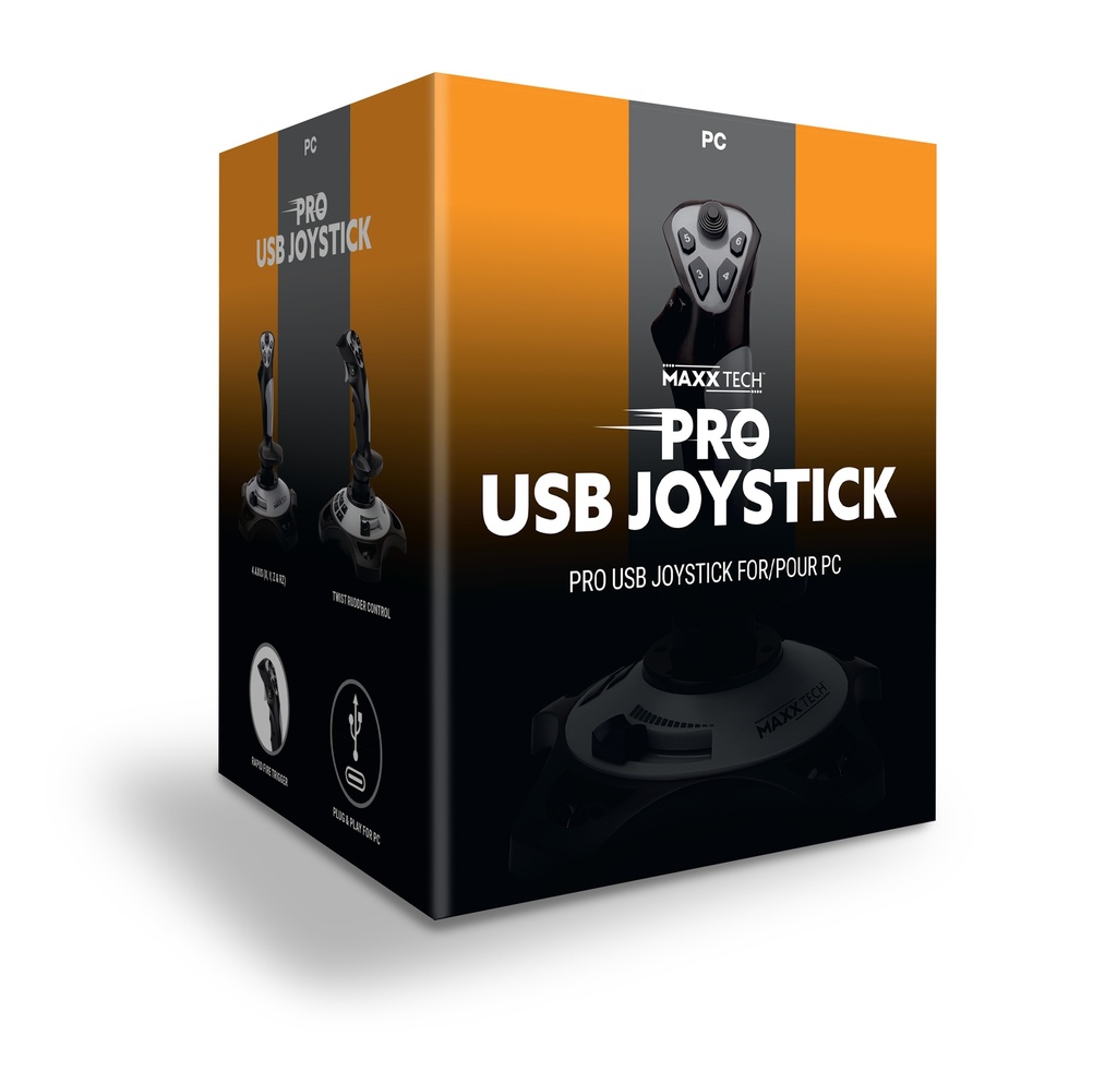Maxx Tech Pro USB flugstýri fyrir PC - image 9 [0fad774e92]
