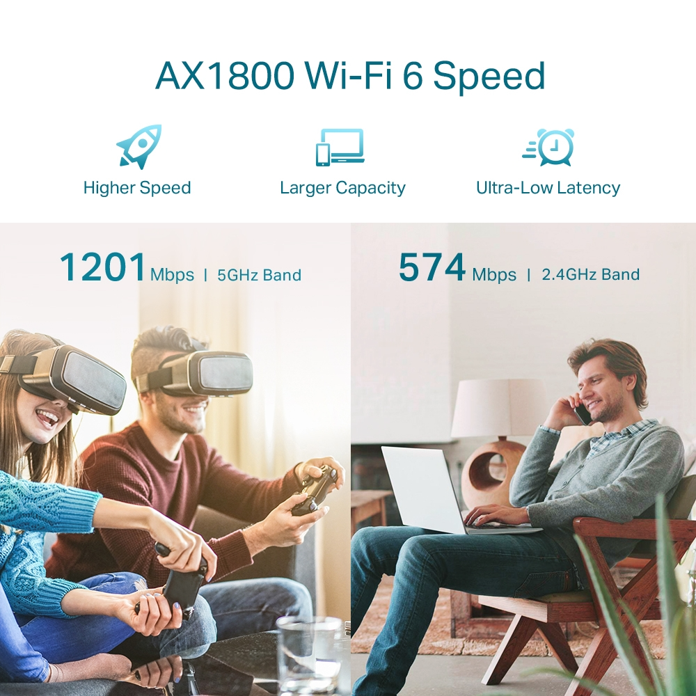 TP-Link RE605X framlenging fyrir Þráðlaust net, AX1800 - image 5 [8db9e3b056]