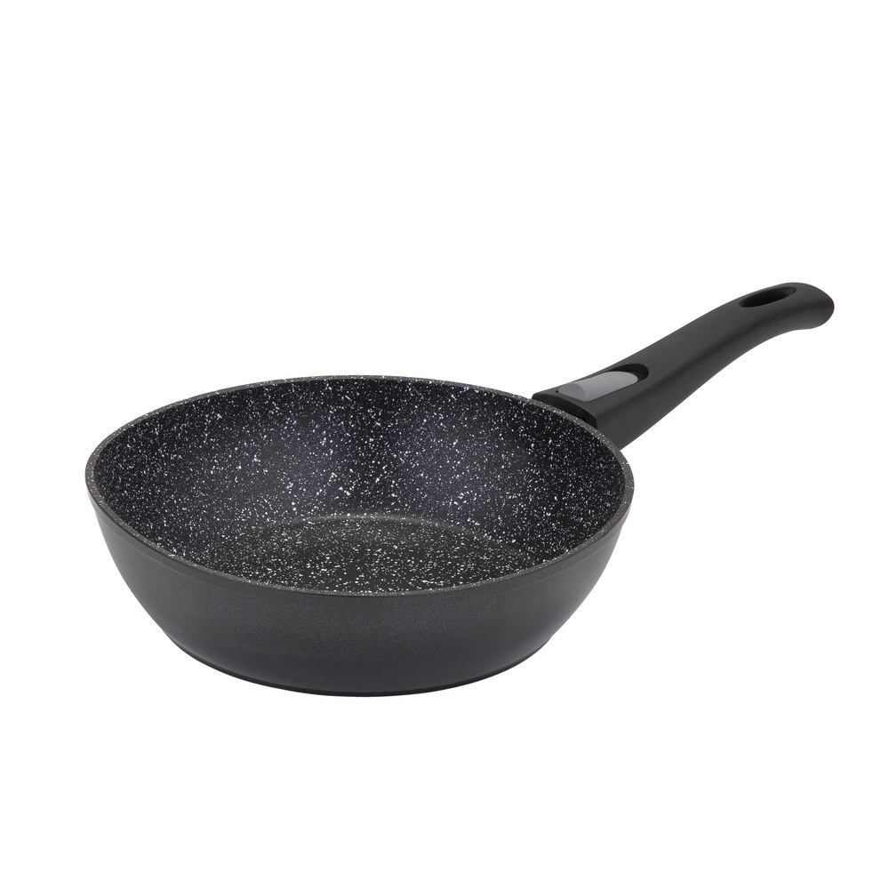 Resto Aries djúp panna, 20cm, hert ál, viðloðunarfrí marmarahúð, fjarl.handfang - image 2 [ec901df537]