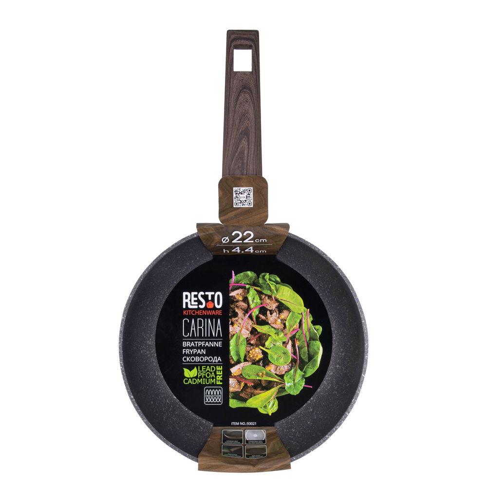 Resto Carina panna, 22cm, hert ál með viðloðunarfría marmarahúð - image 12 [78341e1979]