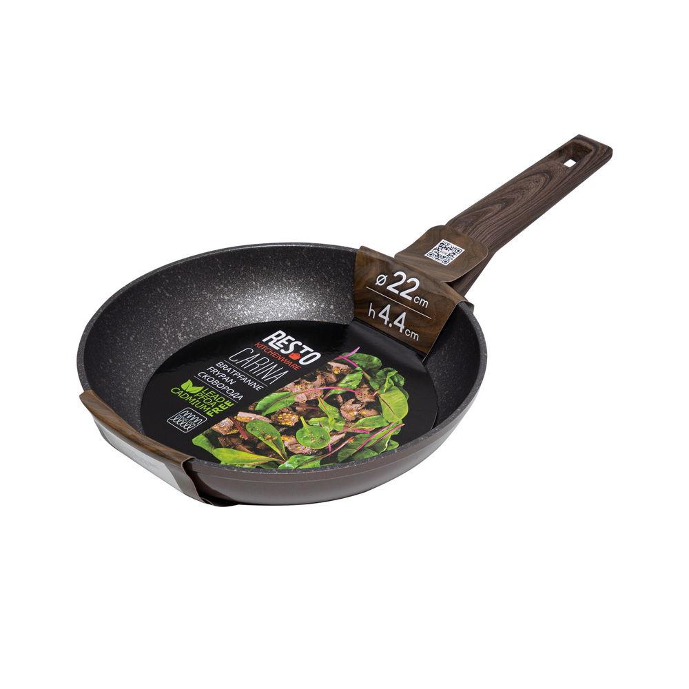 Resto Carina panna, 22cm, hert ál með viðloðunarfría marmarahúð - image 16 [ba043d99ea]