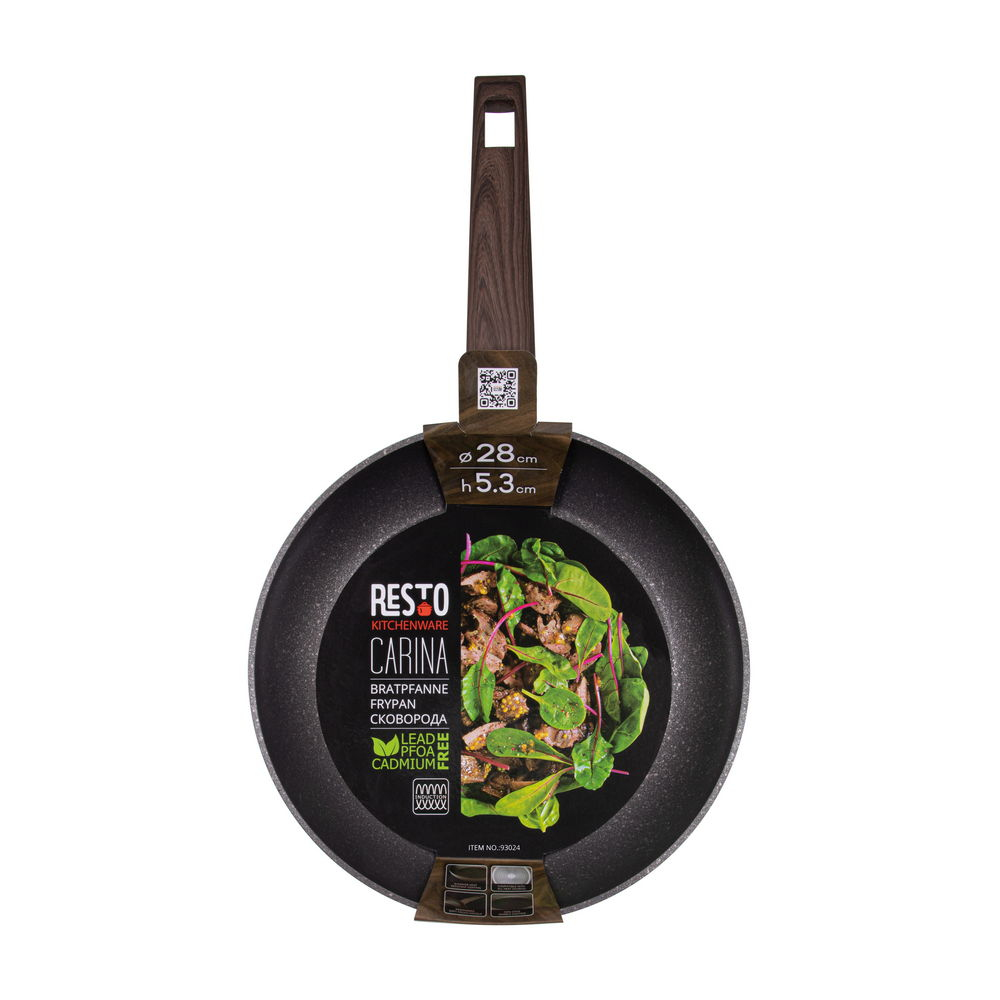 Resto Carina panna, 28cm, hert ál með viðloðunarfría marmarahúð - image 11 [3388420165]