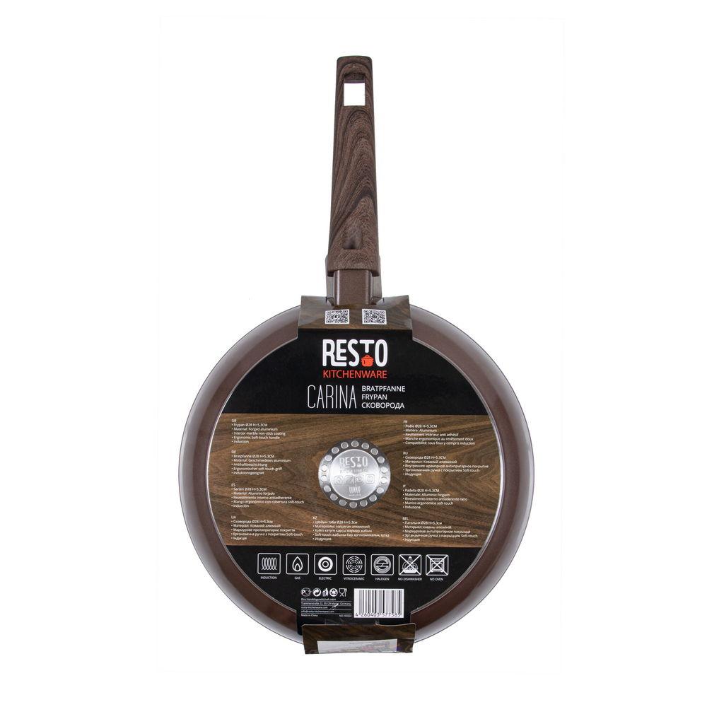 Resto Carina panna, 28cm, hert ál með viðloðunarfría marmarahúð - image 14 [9cfb6cefac]
