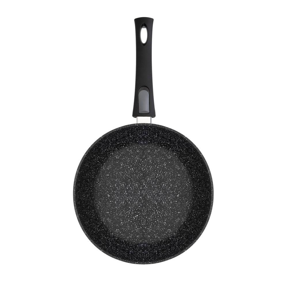 Resto Leo djúp panna, 24cm, hert ál, viðloðunarfrí marmarahúð, fjarl.handfang - image 9 [9c3ad4645b]