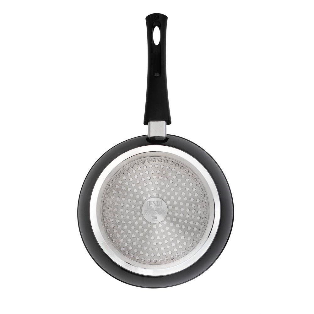 Resto Leo djúp panna, 28cm, hert ál, viðloðunarfrí marmarahúð, fjarl.handfang - image 11 [927433a05c]