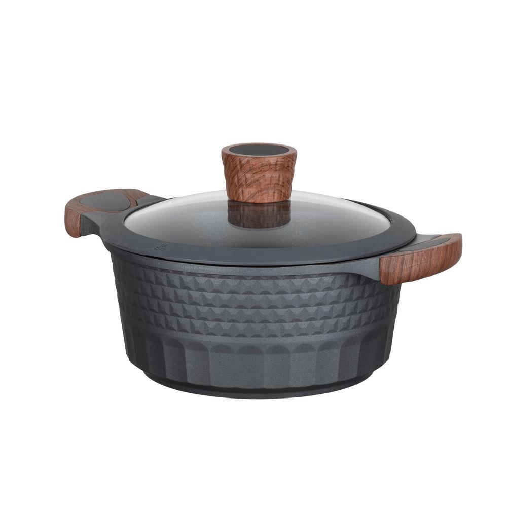 Resto Capella Casserole 2.6L pottur, 20cm, viðloðunarfrí húð, með glerloki - image 6 [e22b172b1d]