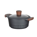 Resto Capella Casserole 2.6L pottur, 20cm, viðloðunarfrí húð, með glerloki - image 6 [e22b172b1d]