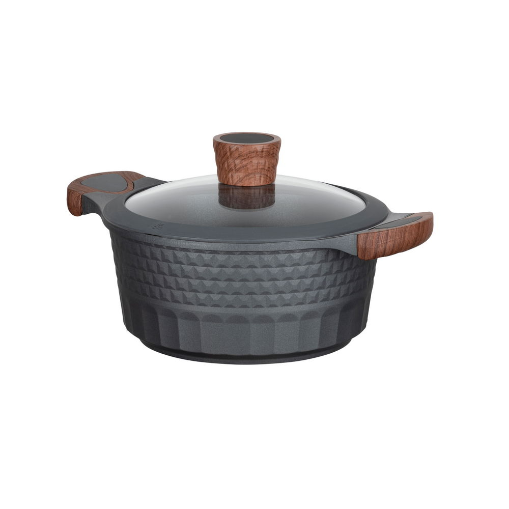 Resto Capella Casserole 2.6L pottur, 20cm, viðloðunarfrí húð, með glerloki - image 19 [52c979446c]